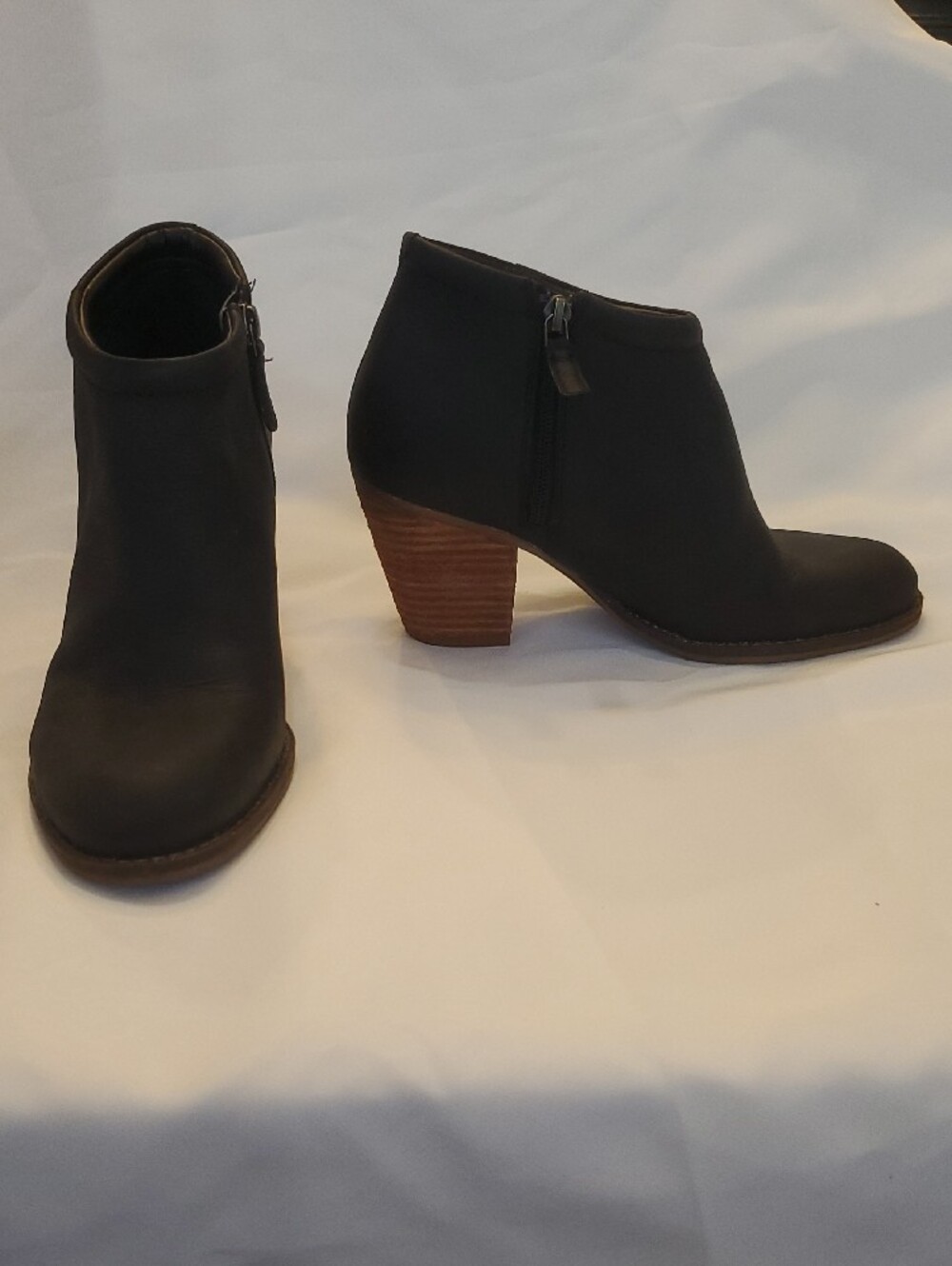 Cole Haan Black Leather Grand OS Prynne Women's Ankle Booties Shoes 8.5 - Picture 12 of 12